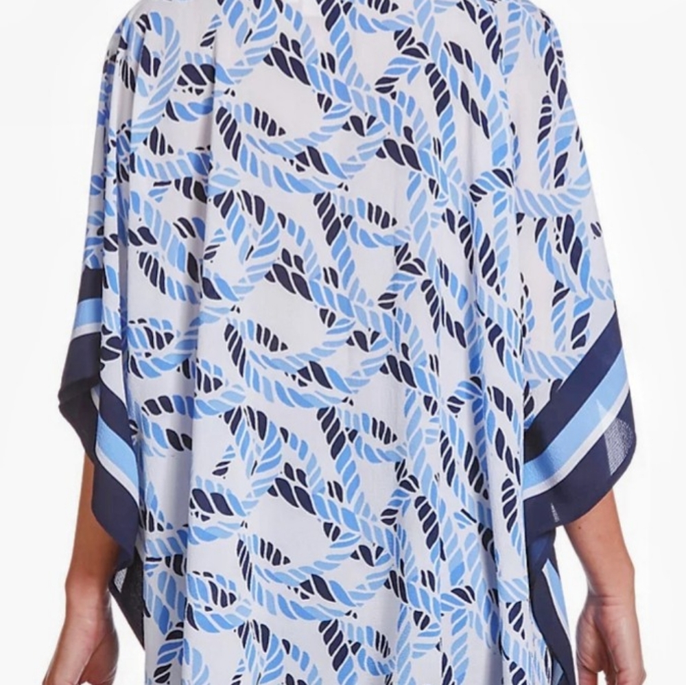 RAFAELLA ROPE PRINT CAFTAN - Picture 2 of 11